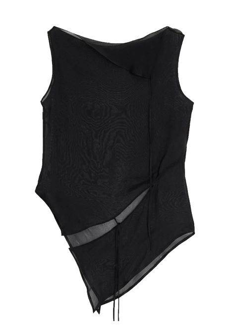 top sato donna nero PALOMA WOOL | SV2101999